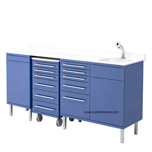 Armoire <span class=keywords><strong>dentaire</strong></span> de haute qualité, très vendue, meuble de travail moderne pour hôpital, table mobile pour laboratoire - Product Image 4