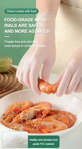 Grosir Cina Sarung tangan bening PVC sekali pakai transparan atas Superior dengan harga murah dan kualitas tinggi - Product Image 3