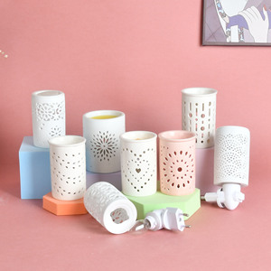 Home Hotel Decoration Candle Essential Oil Atmosphere Aromatherapy Ceramic Oil Burner <strong>Angel</strong> Pattern - Product Image 4