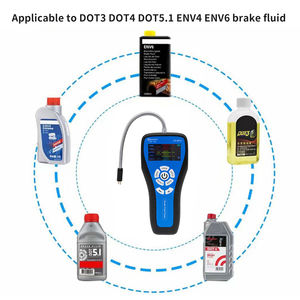 DOT3ตรวจพบเซ็นเซอร์ที่มีความไวสูง DOT4/DOT5.1/ENV4/ENV6น้ำมันเบรกรถยนต์เครื่องทดสอบน้ำมันเบรกดีหรือไม่ดี - Product Image 2