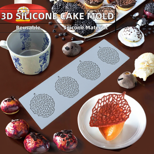 Juego de Moldes de Silicona para Pastel, 1 Pieza, Forma Personalizada, Herramientas Desechables para Decoración de Fondant, Ecológicas, Aptas para Lavavajillas, Modelo JHM - Product Image 2