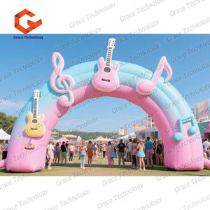 Arche gonflable pour festival de musique, événements en plein air, entrées de scène gonflables pour décorations - Product Image 5