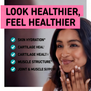 Poudre de peptide de collagène hydrolysé bovin 600g Supplément de beauté anti-âge soutenant les avantages antioxydants éclaircissants de la peau - Product Image 3