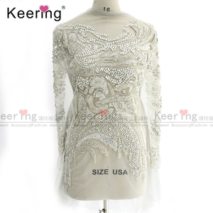 Apliques de vestido de novia complicados de diseño especial de Keering a la hora de la compra - Product Image 3