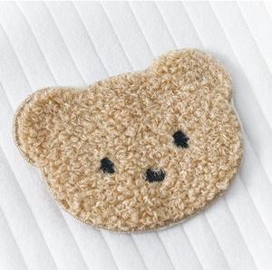 Pagliaccetto per <span class=keywords><strong>neonato</strong></span> con bottone a scatto, design a forma di orso, tinta unita, a righe, 100%, manica lunga, pagliaccetto per bambini - Product Image 6