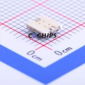 EVQPLMA15 Tactile Switch SMD,4.9x4.9mm Switch Single Pole Single Throw Round Button 2.6N Vertical Mount - Product Image 2