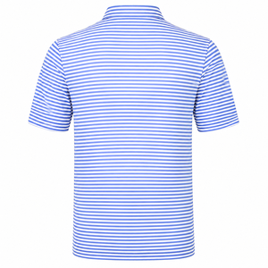Polo de Punto Personalizado para Hombre, Manga Corta, Color Sólido, Transpirable, Absorbe la Humedad, Uso Casual, Corte Regular, Tela de Nailon y Elastano - Product Image 5