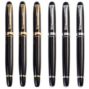 Classic Luxury LOGO Promotional Advertising Value Heavy Metal <b>Roller</b> Pen Signature <b>Water</b> Based Ink Pen - Product Image 3