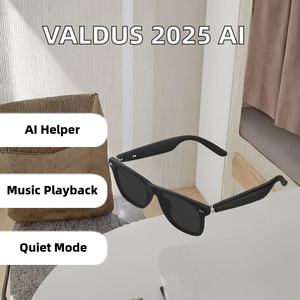Gafas Inteligentes VALDUS 2025 con Cancelación de Ruido y Traducción por IA, Dispositivo de Audio para Oficina y Moda, Gafas Inteligentes A01 - Product Image 3