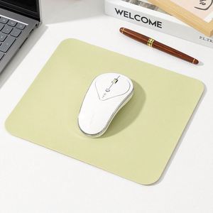 Design Wholesale Solid Color Notebook <b>Computer</b> Waterproof Leather Anti-dirt Desk MATS - Product Image 3