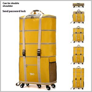 Maleta de Viaje Deportiva Oxford Impermeable con Ruedas, Bolsa de Viaje Plegable con Ruedas, Maleta con Ruedas Giratorias - Product Image 1