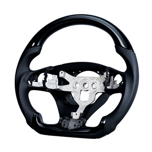 Volant de voiture de course à 3 branches en matériau PU pour Corvette C6 Grand Sport Sports Edition 12-13, modification, vente flash <span class=keywords><strong>Amazon</strong></span> - Product Image 1