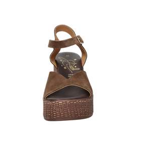 Sandalias de Plataforma con Cuña para Mujer, Color Marrón, Tacón de 8.5 cm, Talla 35 - Product Image 3