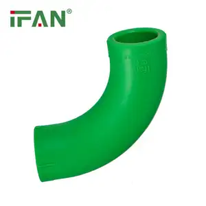 Ifan Plus Ppr Sanitär armaturen 20-40mm grüner Kunststoff 135 Grad Winkel Ppr Rohr verschraubungen