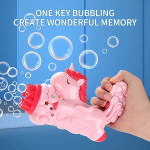 Máquina de Burbujas Automática de Plástico con Diseño de Unicornio de 10 Agujeros ENJOY <span class=keywords><strong>STAR</strong></span>, Pistola Gatling de Burbujas de Jabón, Regalo para Niños - Product Image 4