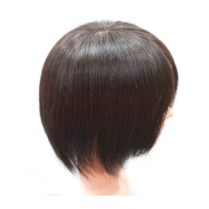 Peluca de cabello humano liso y largo de 8 pulgadas (18x19) hecha a mano en Corea, de calidad premium coreana, con acabado natural y ajuste cómodo para mujeres. - Product Image 5