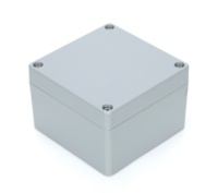 Boîtier étanche en aluminium de taille standard pour extérieur IP66, boîte de jonction électrique industrielle en aluminium moulé sous pression