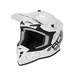 Casco Integrale Bianco Bitter Offroad per Moto da Corsa - Product Image 1