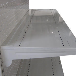 Проволочная сетка для хранения данных плоской задней панели односторонний 5-слойный чехол полки супермаркета на одной стороне полки для супермаркета - Product Image 5