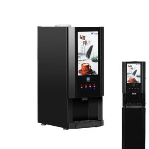 Machine à café instantanée commerciale, double température chaude/froide, verrouillage enfant, paiement par code QR, qualité industrielle/commerciale, garantie 1 an - Product Image 3