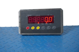 맞춤형 ODM 초박형 산업용 이중 데크 플랫폼 바닥 저울 LED 디스플레이 방부제 저울 1년 보증 - Product Image 3
