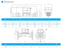 Compteur d'eau numérique intelligent à ultrasons VIEWSHINE U-WR2 DN15/DN20 certifié WRAS/OIML/MID, détection de fuites avancée IP68, OEM