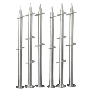 ขายึดเสาเข็มพลังงานแสงอาทิตย์แบบกำหนดเองพร้อมท่อเกลียวสำหรับฐานราก - Product Image 2