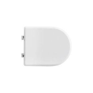 Asiento de inodoro electrónico Globo Vaso con bidé integrado, moderno, de liberación rápida, alargado, cuadrado, fabricado en plástico PP UF para uso en el baño. - Product Image 1