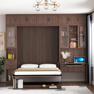 <span class=keywords><strong>Lit</strong></span> Murphy vertical invisible pliable personnalisé pour usage domestique, multifonctionnel, automatique, installation facile, <span class=keywords><strong>lit</strong></span> mural avec canapé - Product Image 6