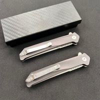 Couteau pliant professionnel en acier D2 Camping auto-défense EDC couteau de poche tactique