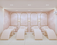 Lit Facial Ergonomique Confortable pour Extension de Cils Salon Vente en Gros Siège de Chaise pour Table de Beauté pour Salon Hôtel Usage Extérieur