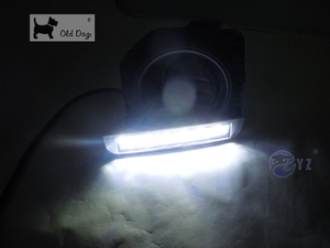 <span class=keywords><strong>2</strong></span> Pezzi Luci Diurne a LED DRL per Auto, Fari di Marcia Diurna Impermeabili per Land Rover Freelander <span class=keywords><strong>2</strong></span> - Product Image 6