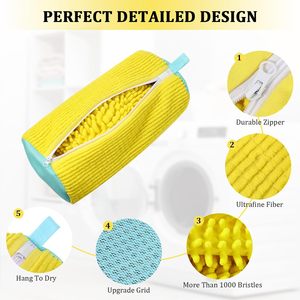 Bolsa de Lavandería para Zapatos Reutilizable, Duradera y de Alta Calidad, Portátil y Lavable para Usar con Lavadora y <span class=keywords><strong>Secadora</strong></span> - Product Image 4