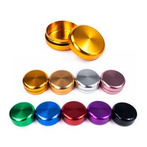 Custom OEM CNC Machining <b>Aluminum</b> Alloy Color Anodizing Tea Coin Empty Storage Tin Can <b>Container</b> Jar - Product Image 4