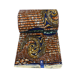 Pagne africain floral africain wax tissu imprime <span class=keywords><strong>liberty</strong></span> tissu imprimé polyester imprimé design foulards - Product Image 3