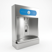Stasiun Pengisian Air Botol Pemurni Sensor Aktivasi Otomatis Dispenser Air Minum Langsung