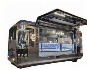 พัดลมบนหลังคาแกนพัดลมสำหรับรถบรรทุกอาหารและระบบคิวสำหรับขนมขบเคี้ยวและอาหารจานด่วนพร้อมออด - Product Image 4