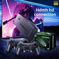 Joystick Gaming M8 Dual-Player Retro Controller Nirkabel untuk PS1 Arcade Home Nostalgic TV Console Memori 32GB Kotak Retail