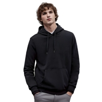 Sweat à capuche unisexe surdimensionné en molleton personnalisé avec broderie numérique, logo personnalisé, 100% coton, pull décontracté d'hiver