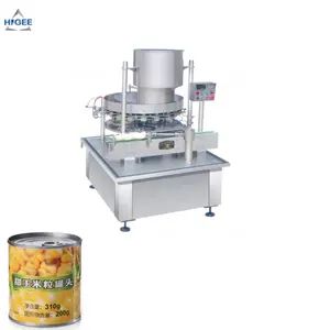 400bpm Automatic tin cans corn canning machine for food cans red kidney beans filling seaming machine
