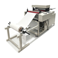 Machine de découpe rouleau-à-feuille programmable PLC, nouvelle conception, avec système de collecte des matériaux par levage et rideau lumineux de sécurité