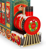 Boîte cadeau explosive 5 couches en gros pour fêtes, avec gaufrage et paillettes, forme trapézoïdale, emballage d'anniversaire pour nouilles et aliments pour bébés
