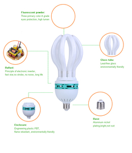 KHÁCH SẠN trang trí đèn 85W hoa sen đèn tiết kiệm năng lượng ánh sáng hoa bóng đèn CFL - Product Image 3