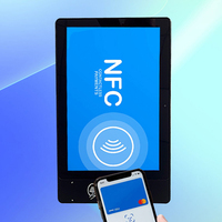 Terminal de Pago NFC con Certificación GMS, Sistema Operativo Android 16, Pantalla Táctil de 10 Pulgadas, Tableta Android con NFC ISO 14443 Tipo A/B