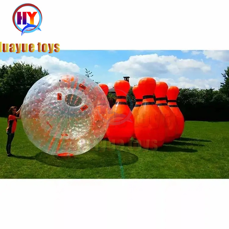 Outdoor Funny Games Jumbo Inflatable Bowling