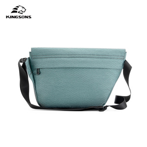 Kingsons Women's Messenger Bag Green Water Resistant Casual Crossbody Bag Everyday Use - Product Image 2