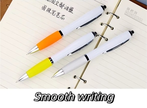 Custom Logo <b>Ballpoint</b> <b>Pen</b> Colorful Plastic Personalize <b>Pens</b> Black Ink Lightweight <b>Pens</b> with Logo for Office School Hotel - Product Image 6