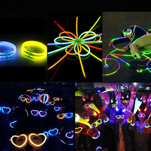 แท่งไฟเรืองแสงไนท์แพ็ค100กำไลข้อมือ LED บำบัดแบบใหม่สำหรับงานเทศกาลงานแต่งงาน April Fool <span class=keywords><strong>Day</strong></span> Events - Product Image 2