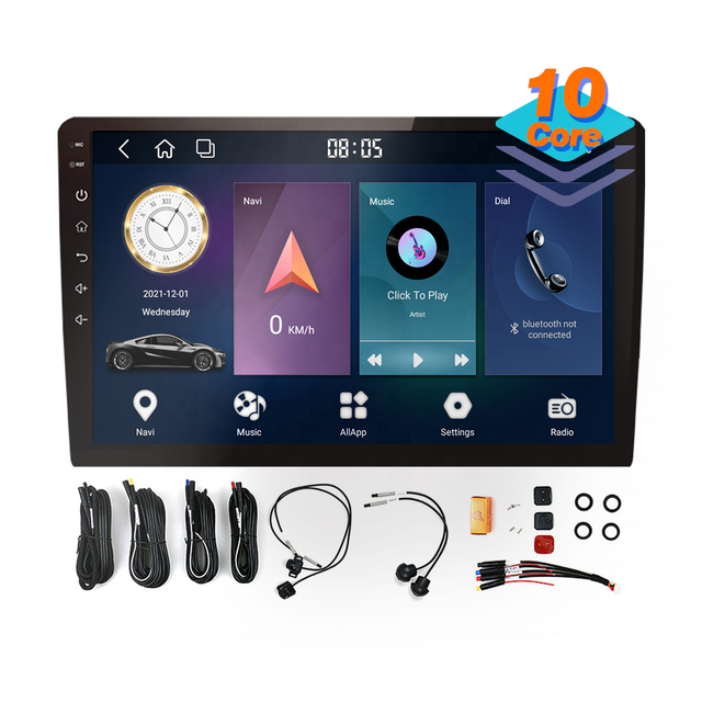 Universal 10 Core Android 13 Car Radio 128gb 64gb With Carplay Android Auto Multimedia Car Dvd Player