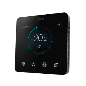 Thermostat intelligent Wi-Fi à écran tactile couleur pour chauffage au sol hydronique FCU+ 220V AC, montage encastré, application Tuya, série D ViviD-W Smart - Product Image 1
